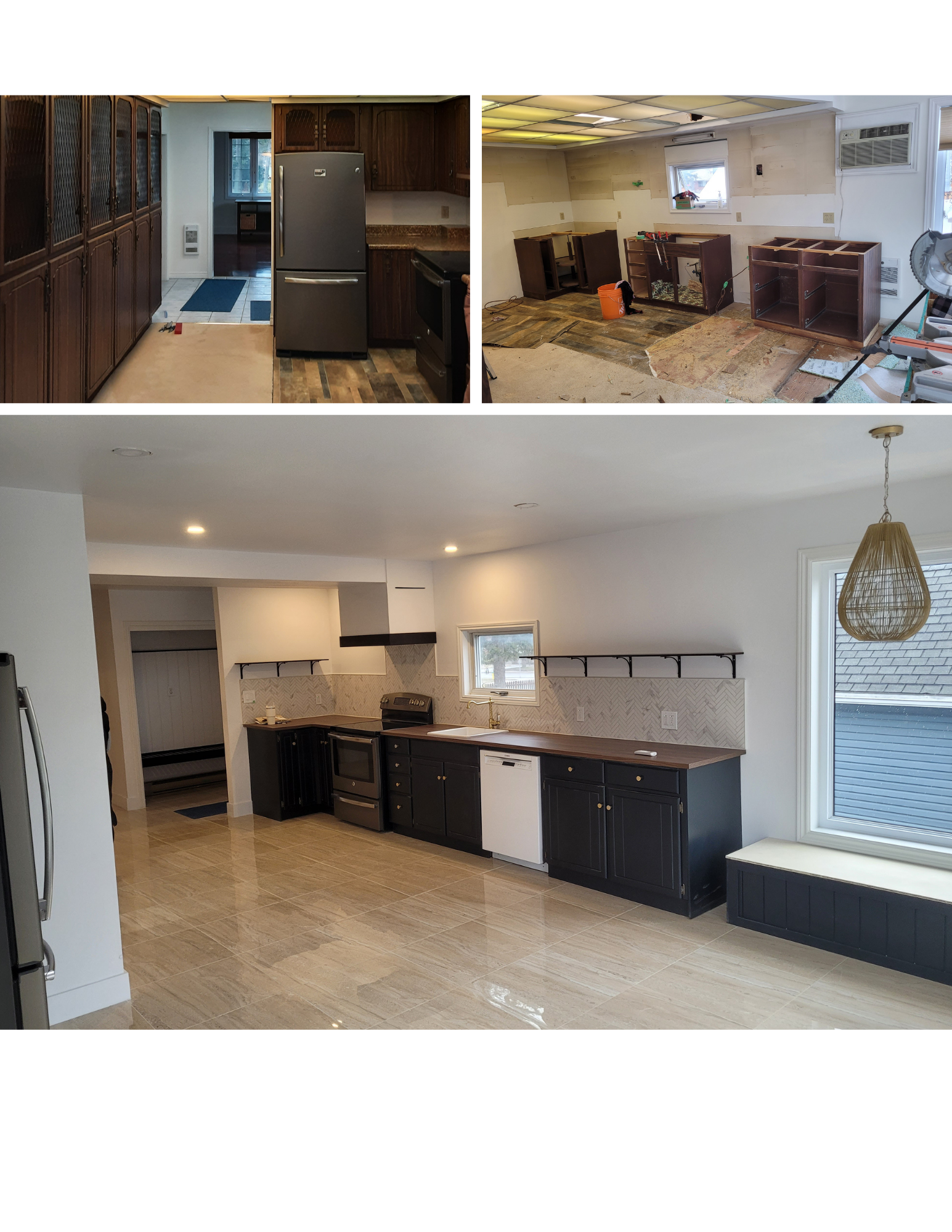 Kitchen remodel with updated cabinetry and improved layout — Nanaimo renovation by VisionBuild